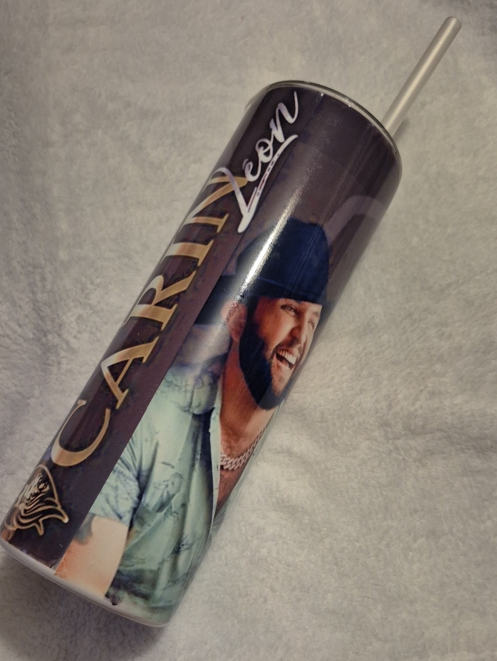 Carin Leon Custom Photo Tumbler - Multicolor